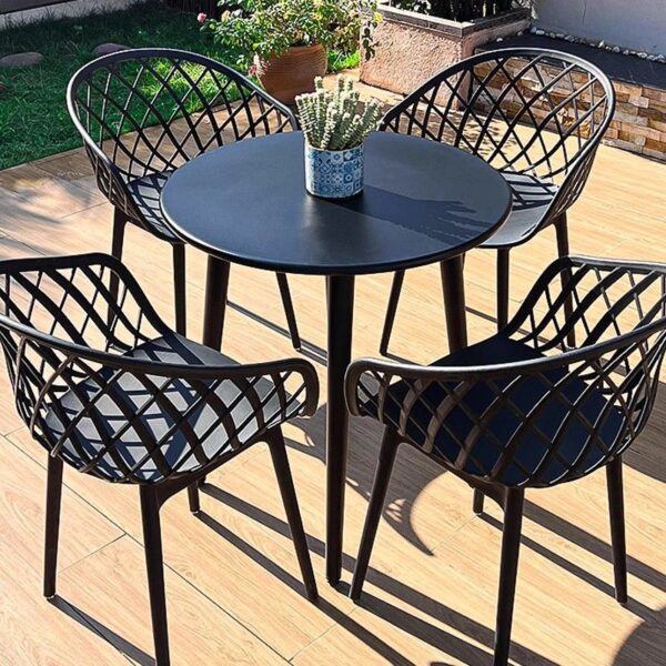 outdoor table and chair