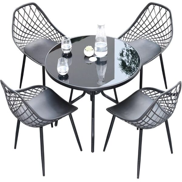 outdoor table and chair