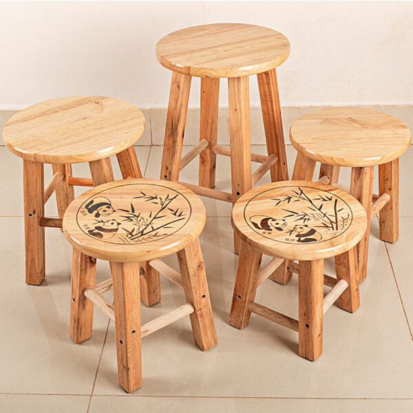 Solid Wood Stool