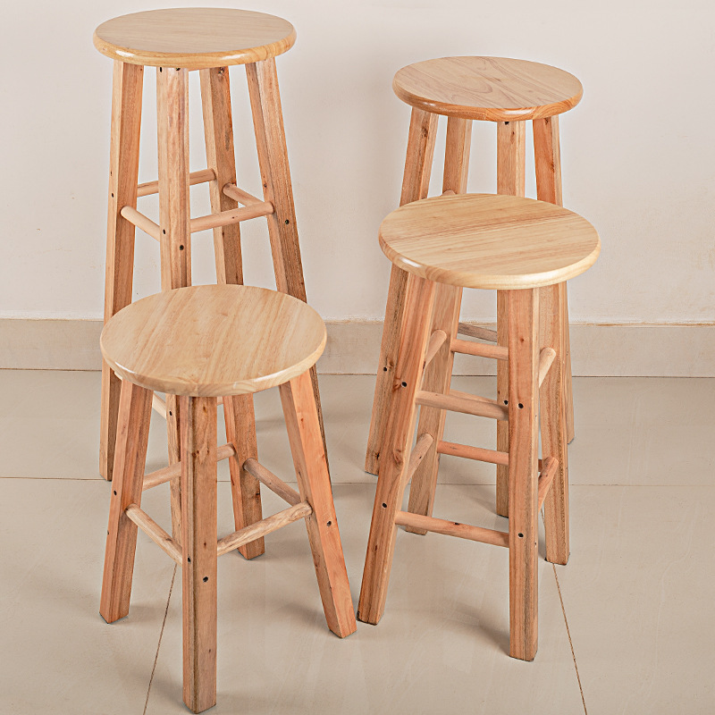 Solid Wood Stool