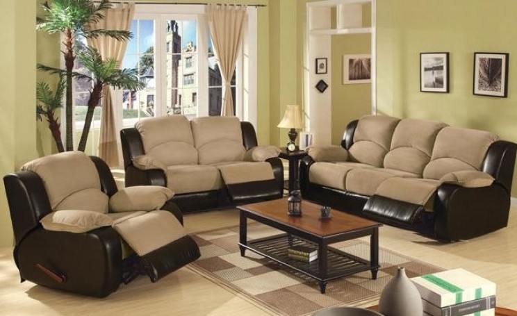 leather recliner sofa