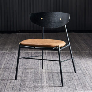Solid wood upholstered chair