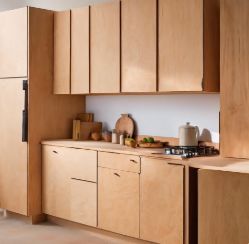 Make Kitchen Cabinets with Plywood